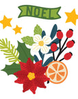 Spellbinders - Dear Santa Collection - Dies - Festive Floral Mix-ScrapbookPal