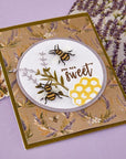 Spellbinders - Dies - Simple Vintage Lavender Fields Hexagons-ScrapbookPal