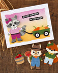 Spellbinders - Fall Adventures Collection - Clear Stamps - All About Fall-ScrapbookPal