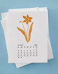 Spellbinders - Florals Through the Year Collection - Press Plates - March Daffodil-ScrapbookPal
