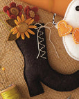 Spellbinders - Halloween Felt Stitch & Create Collection - Dies - Felt Harvest Witch Boot-ScrapbookPal