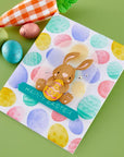 Spellbinders - Happy Spring Collection - 3D Embossing Folder - Ornate Eggs-ScrapbookPal