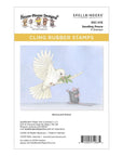Spellbinders - Holiday Dreams Collection - Cling Stamps - Sending Peace-ScrapbookPal