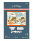 Spellbinders - Justine's Farm Collection - Registration Press Plates & Dies - Farm Sweet Farm-ScrapbookPal