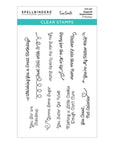 Spellbinders - Make It & Bake It Collection - Clear Stamps - Sugared Expressions-ScrapbookPal