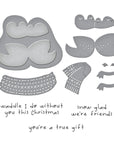 Spellbinders - Merry Mischief Collection - Clear Stamps & Dies - Cozy Waddles-ScrapbookPal