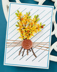Spellbinders - Nature's Botanical Garden Collection - Dies - Forsythia-ScrapbookPal