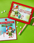 Spellbinders - North Pole Friends Collection - Dies - Santa's Elves - Scratch & Dent