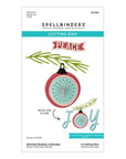 Spellbinders - Oh Christmas Stitch Christmas Collection - Dies - Stitched Baubles & Boughs-ScrapbookPal