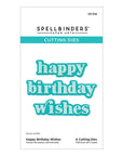 Spellbinders - Out and About Collection - Dies - Happy Birthday Wishes-ScrapbookPal