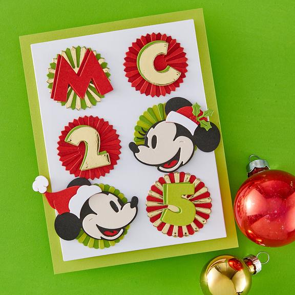 Spellbinders - Say Cheese Classic Mouse Christmas Collection - Dies - Classic Mouse Christmas Embellishments-ScrapbookPal