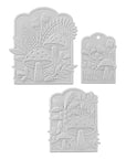 Spellbinders - Sealed 3D Botanicals Collection - 3D Embossing Folder & Dies - Mushrooms From Me to You-ScrapbookPal