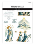 Spellbinders - Simply Made Collection - Rub-Ons - First Christmas Night-ScrapbookPal