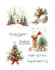 Spellbinders - Simply Made Collection - Rub-Ons - Joyful Season-ScrapbookPal