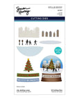 Spellbinders - Snow Globe Scenes Collection - Dies - City Skating-ScrapbookPal