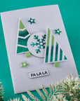 Spellbinders - Snowflake Kisses Collection - Dies - Infinity Trees-ScrapbookPal