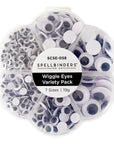 Spellbinders - Spellbinders - Wiggle Eyes Variety Pack-ScrapbookPal