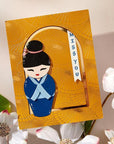 Spellbinders - Spring in Kyoto Collection - Press Plates - Parasols-ScrapbookPal