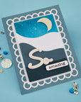 Spellbinders - Summertime Collection - Dies - Open Lace Frame and Landscapes-ScrapbookPal