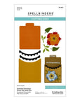 Spellbinders - Tabbed Classic Collection - Dies - Essential Envelope Every Day Add-Ons-ScrapbookPal