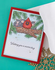 Spellbinders - Tangled Collection - Cling Stamps - Warm Hugs-ScrapbookPal