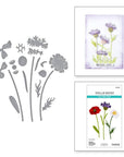Spellbinders - Wildflowers Collection - Dies - Layered Wildflowers-ScrapbookPal