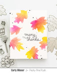 Pretty Pink Posh - Dies - Stitched Leaves