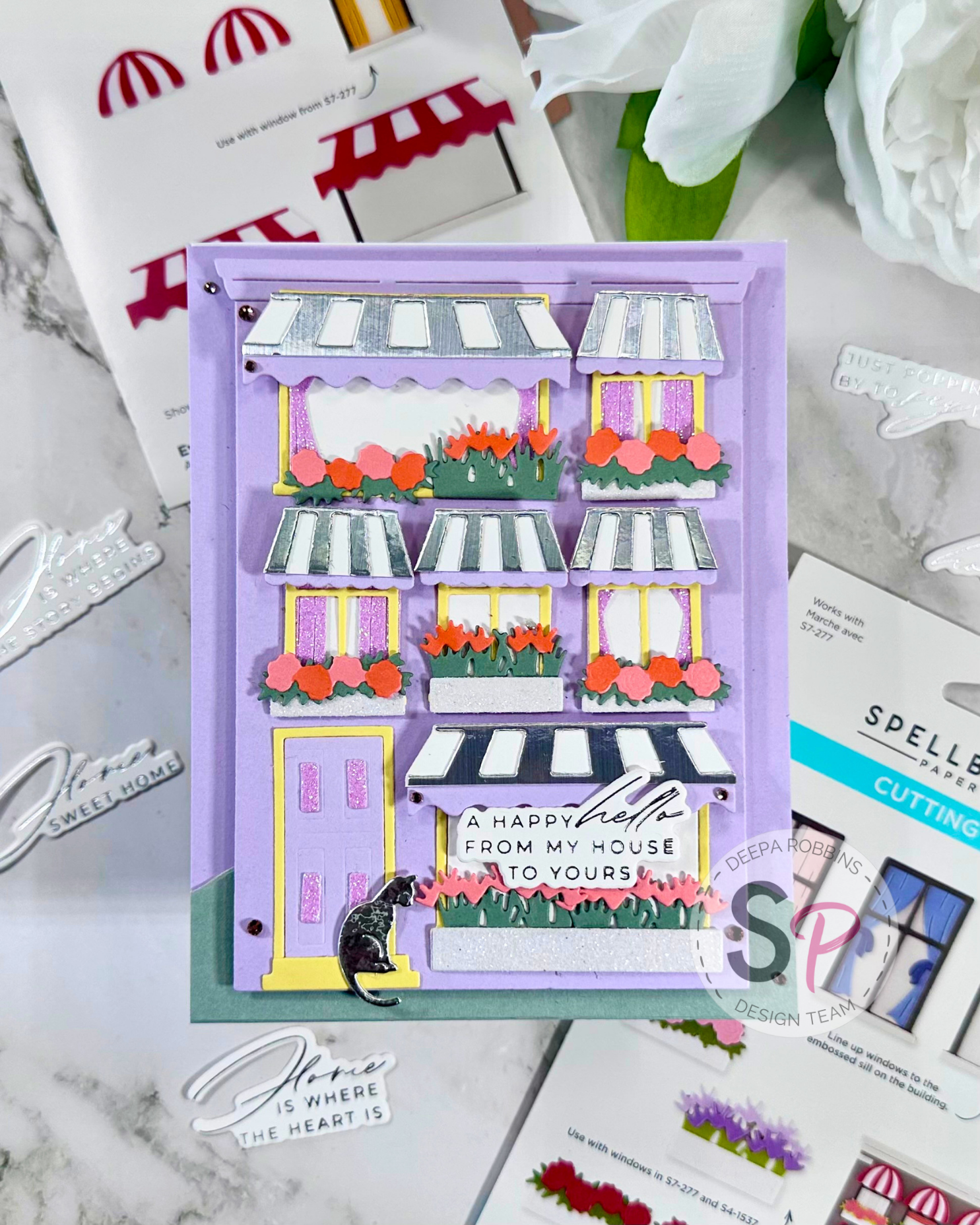 Spellbinders | Everyday City Holiday Collection | Card Making Tutorial