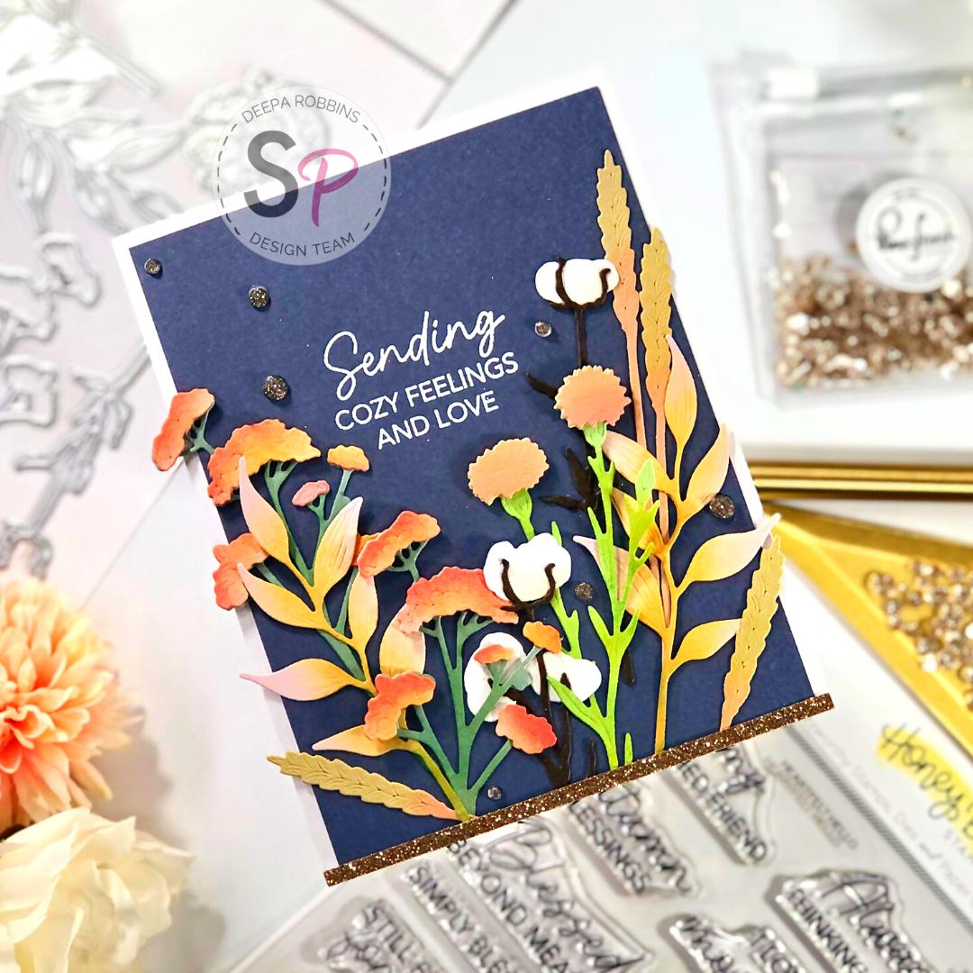Honey Bee Stamps Autumn Bouquet & Heartfelt Hello