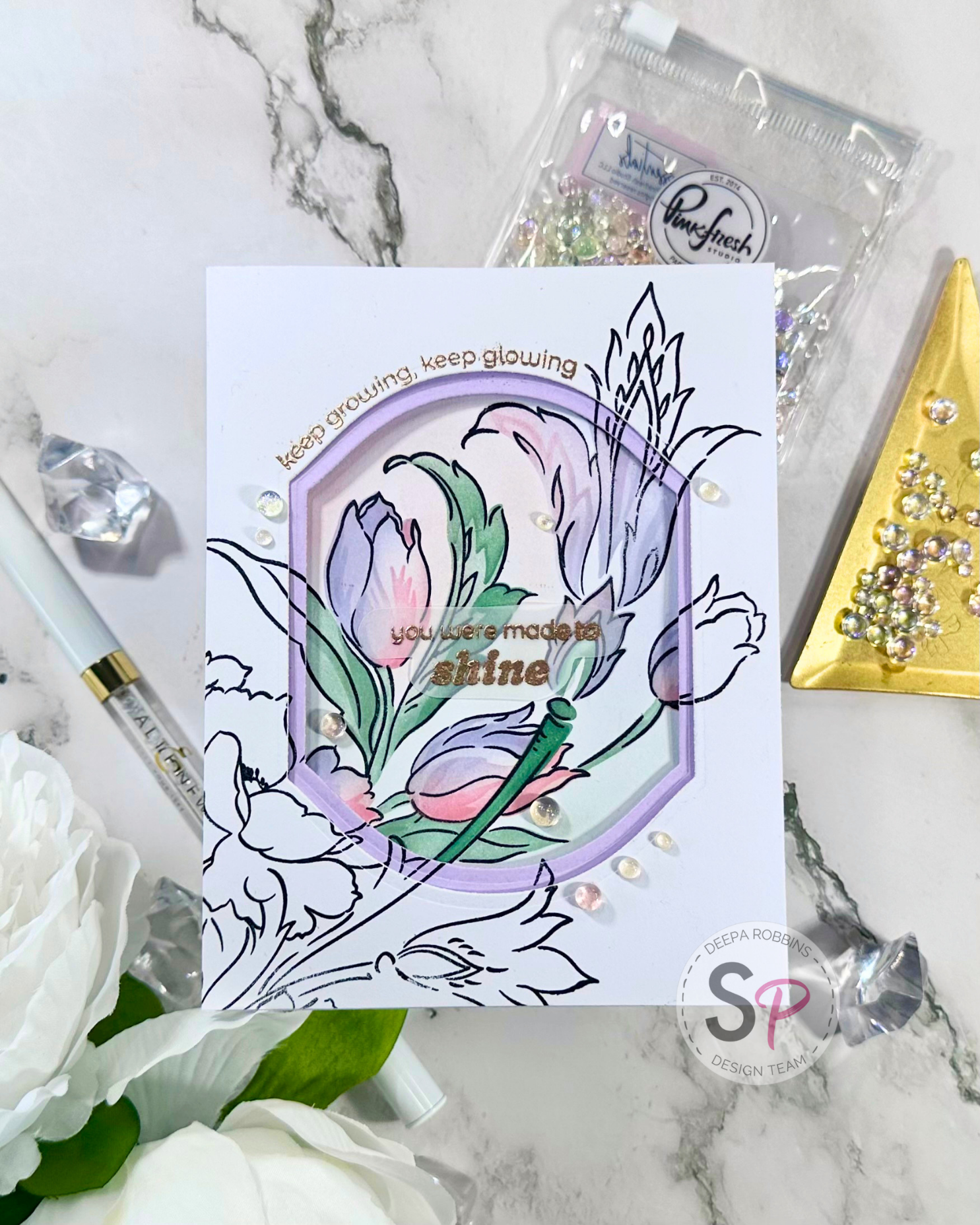 Altenew | Build-A-Garden: Flourishing Flora | Card Making Tutorial