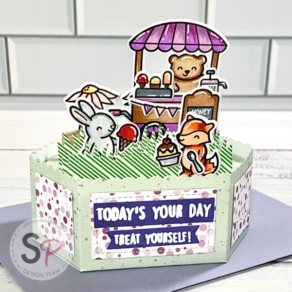 Lawn Fawn: Treat Cart Stamps & Dies