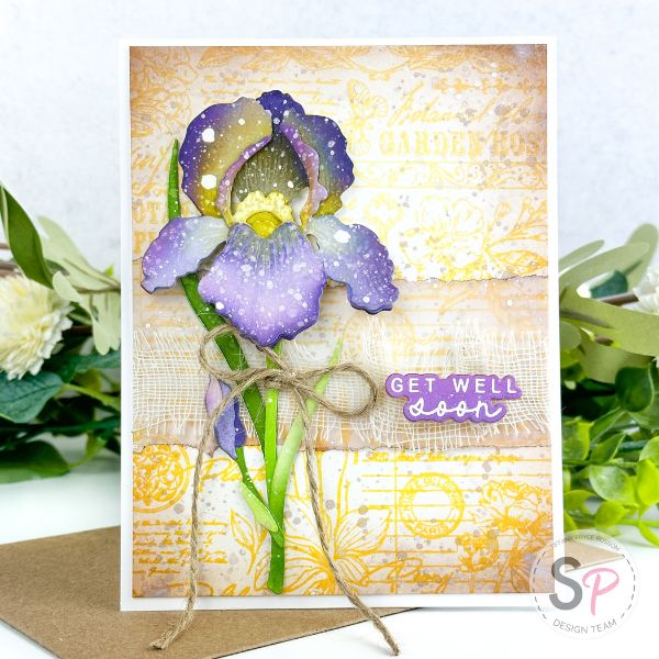 Honey Bee Stamps - Lovely Layers: Iris
