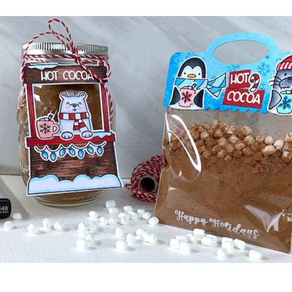 Cocoa Stand Gift Tags and Treat Topper