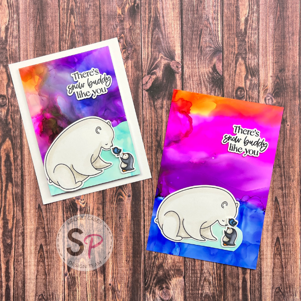 Honey Bee Stamps Polar Pals Stamp & Dies