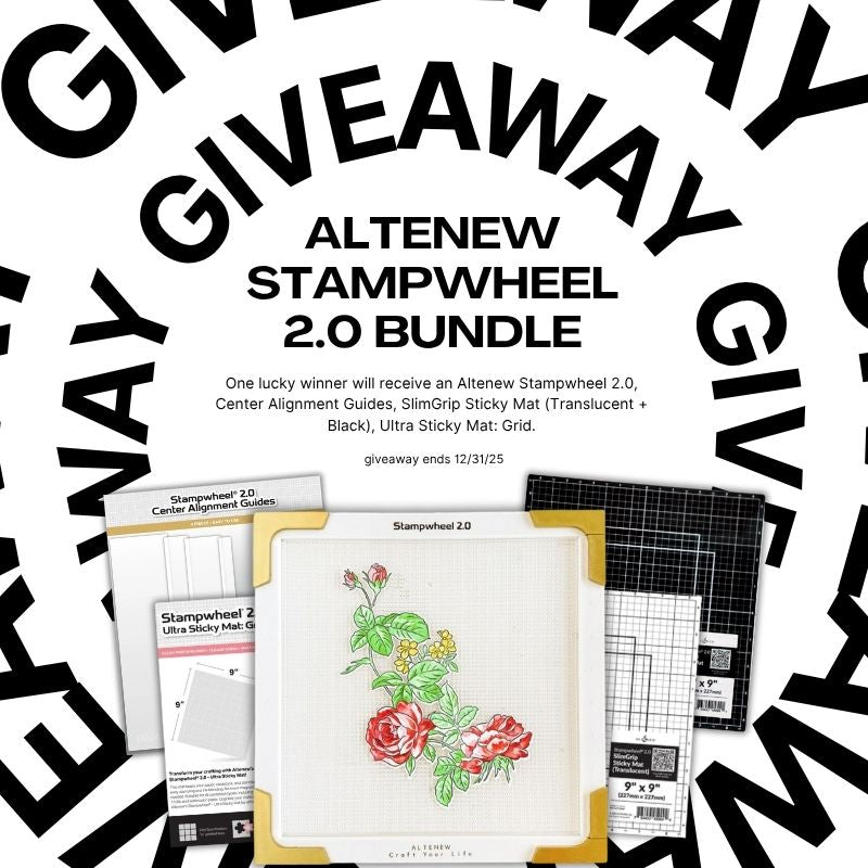 Giveaway: Altenew Stampwheel 2.0 Bundle - December 2025