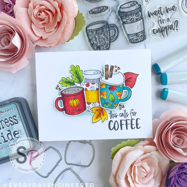 Fall Calls for Lattes Card by Farhana