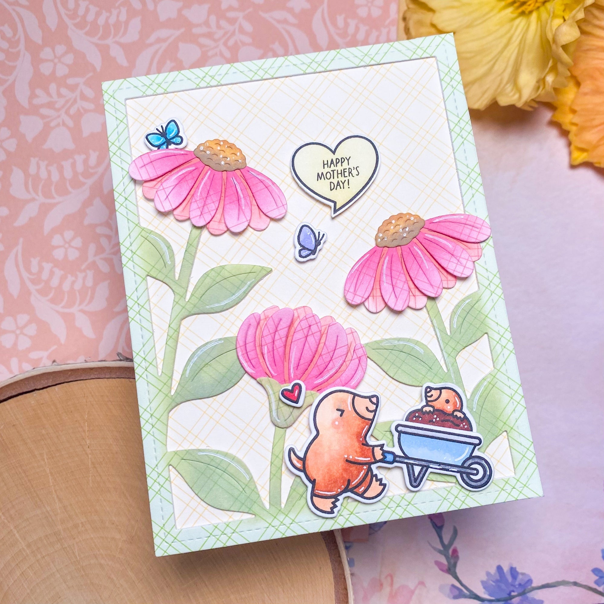 Happy Mother’s day! featuring Lawn Fawn’s Spring Release