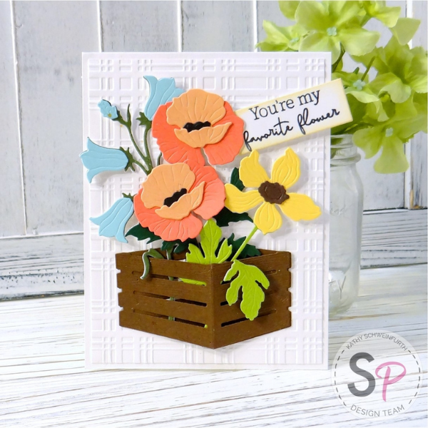 Honey Bee Stamps Lovely Layers: Wildflowers by Kathy