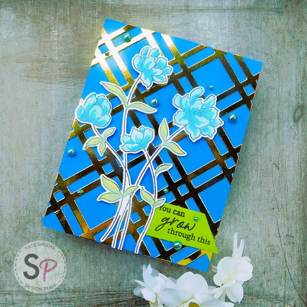 Floral Encouragement Card by Katie