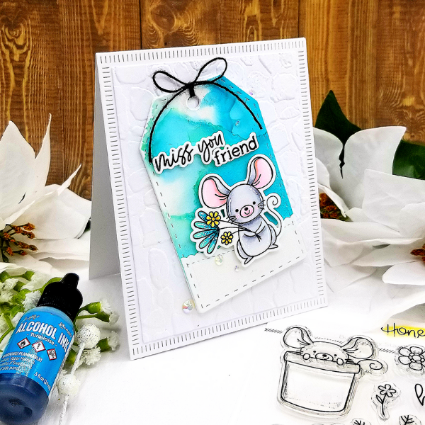 Honey Bee Stamps Sweet Spring Mice by Kelly