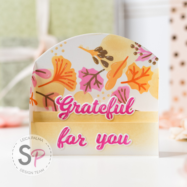 Fall-Themed Box Card by Leica