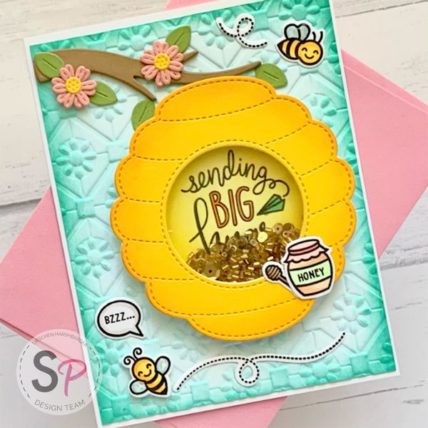 Lawn Fawn Hive Five Stamps and Dies