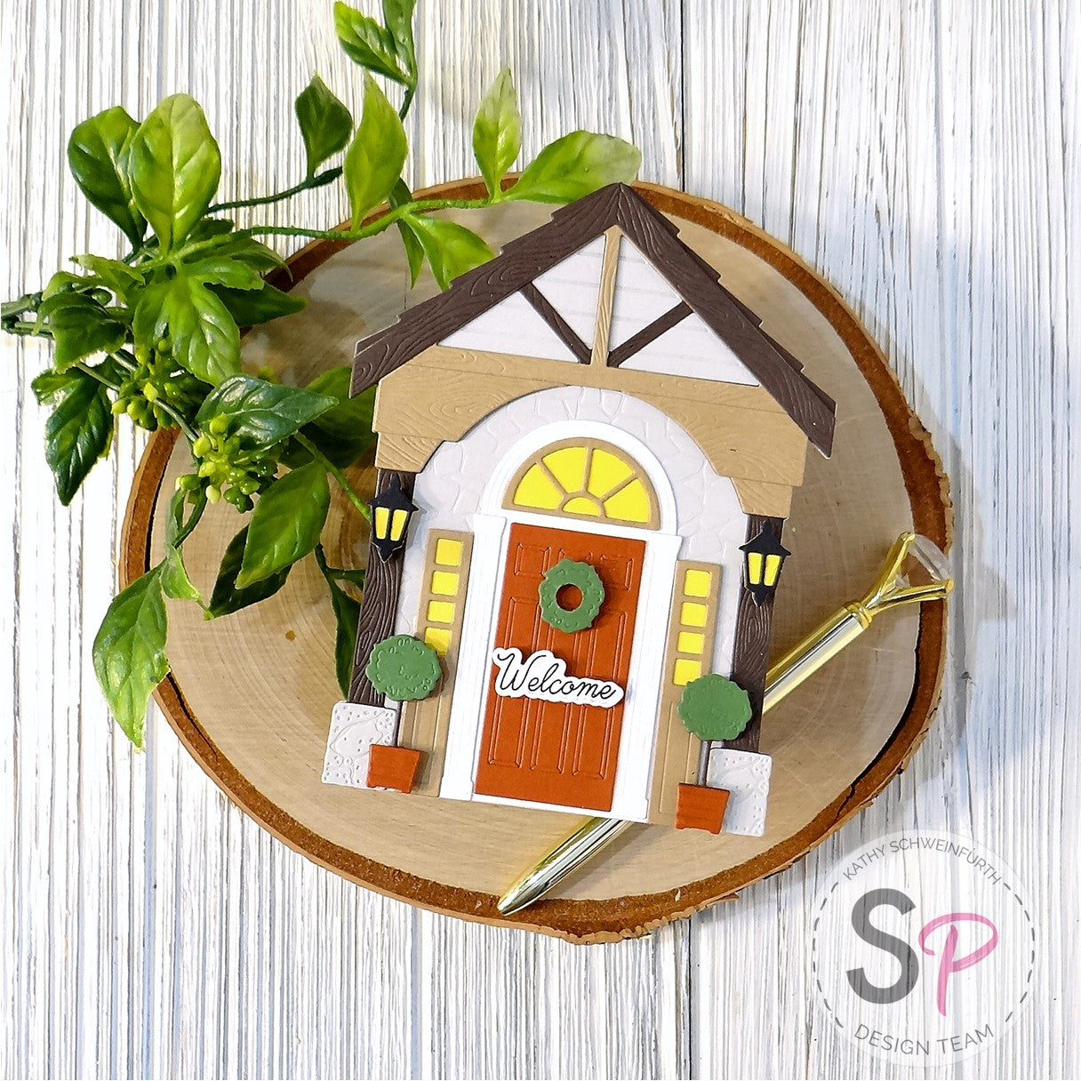 Honey Bee Stamps Lovely Layers Front Porch