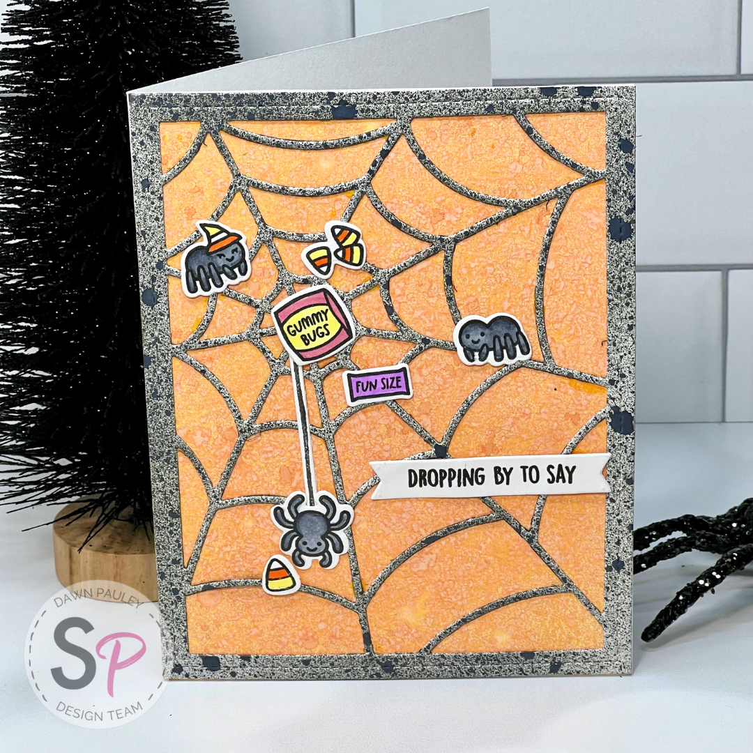 Lawn Fawn | Swivel Surprise | Sweet Spiders Stamp & Die Set