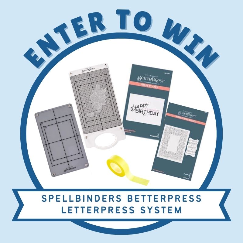 Giveaway: Spellbinders Glimmer Hot Foil System - July 2023