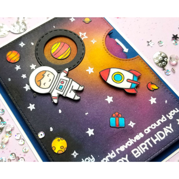 The World Revolves Interactive Card!