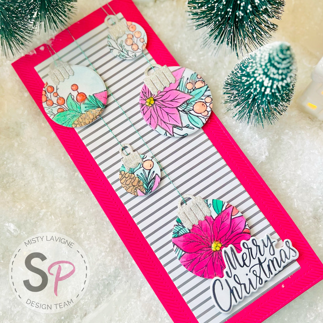 Spellbinders-More Betterpress Poinsettia Corner Plate and Die