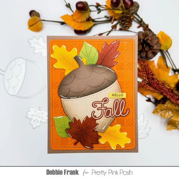 Pretty Pink Posh - Clear Stamps - Happy Fall
