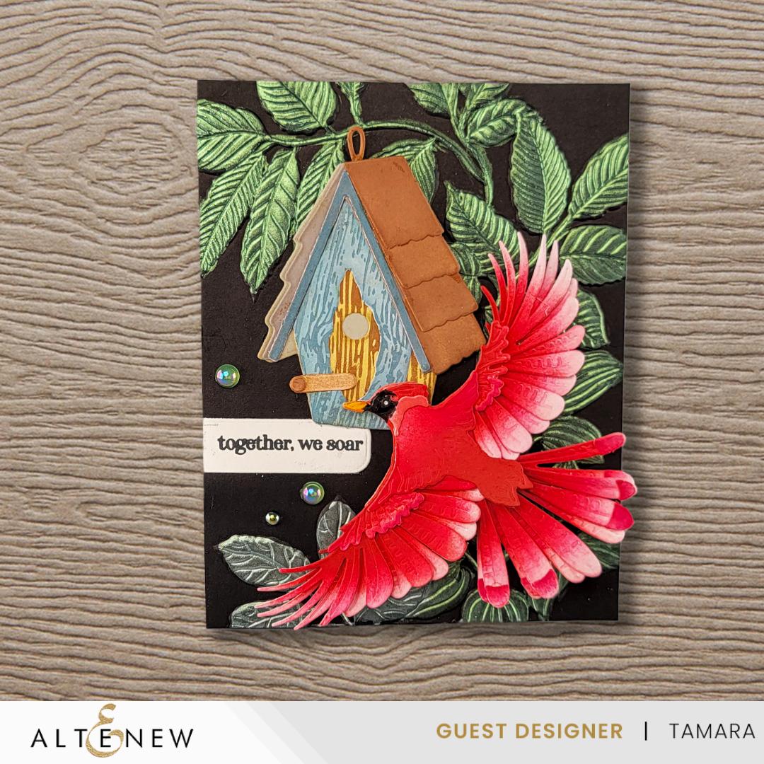 Altenew - 3D Embossing Folder - Arched Foliage-ScrapbookPal