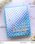 Altenew - 3D Embossing Folder - Checkered Squares-ScrapbookPal